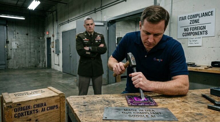 Featured image for google adaptiruet svoi tenzornye ii chipy dlya sekretnyh nuzhd pentagona