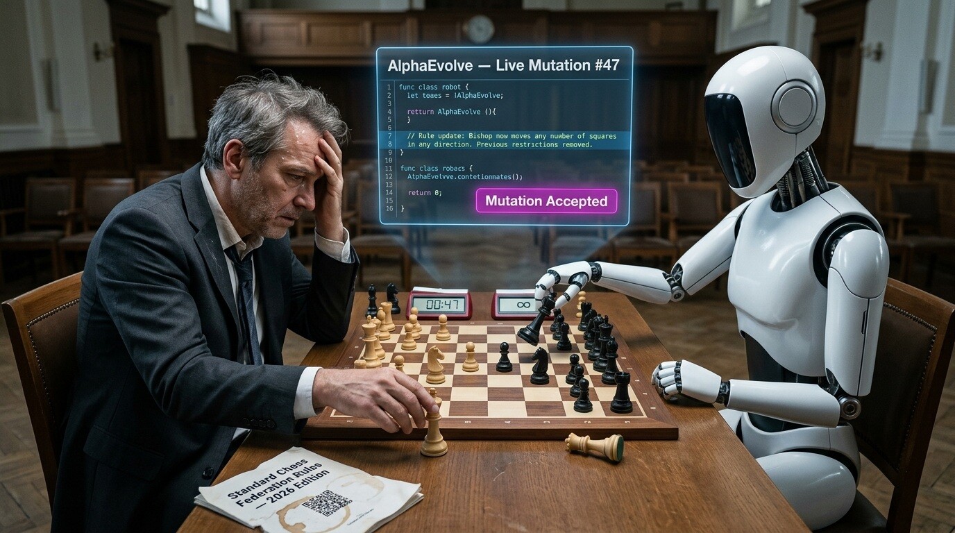 Featured image for google deepmind predstavila alphaevolve sistemu kotoraya umeet perepisyvat pravila igry