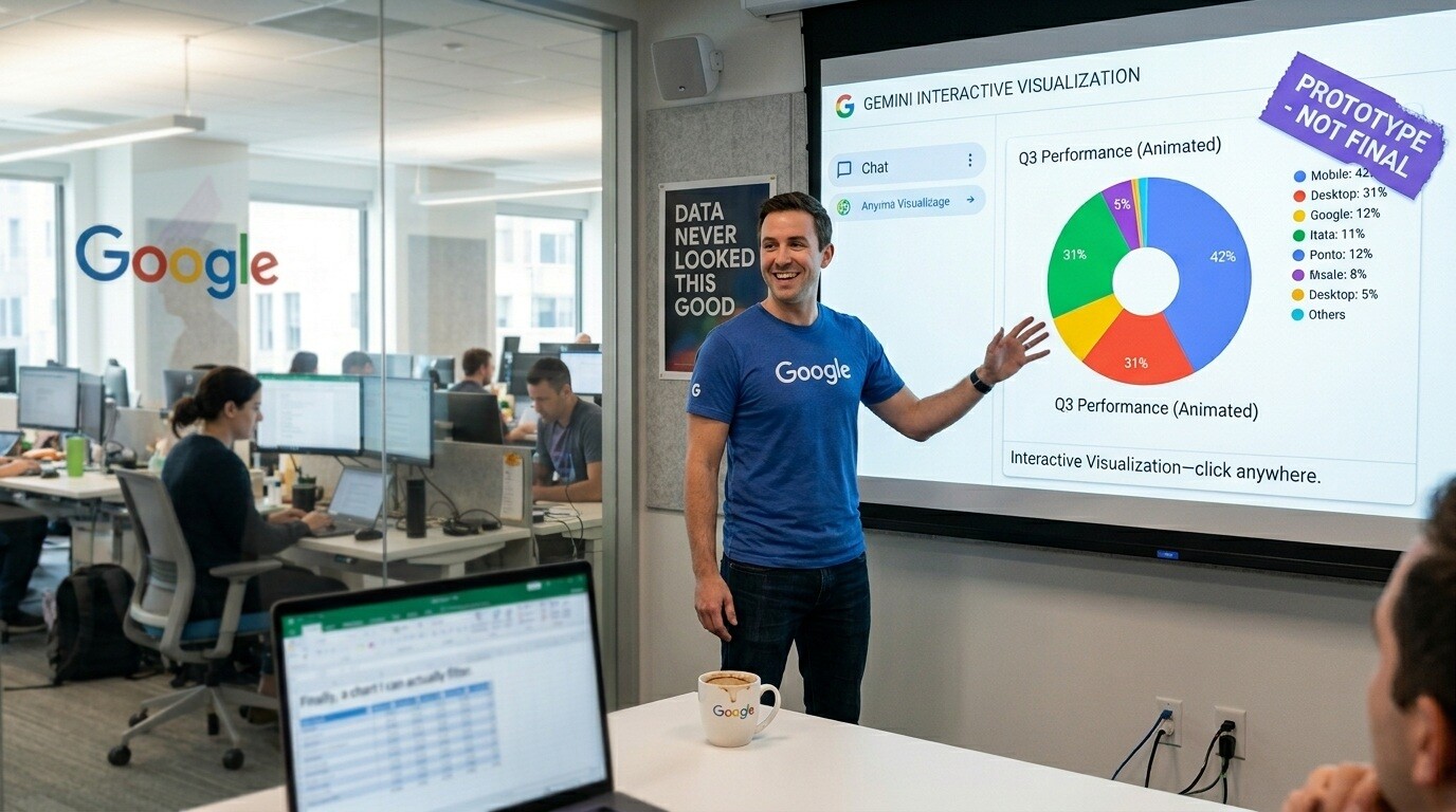 Featured image for google gemini vnedryaet interaktivnuyu vizualizatsiyu dannyh pryamo v interfejs chata