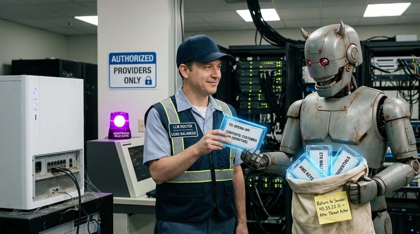 Featured image for kak minimum 28 platnyh llm routerov okazalis vredonosnymi