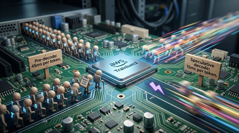 Featured image for metod spekulyativnogo dekodirovaniya mozhet uskorit inferens llm na chipah aws trainium