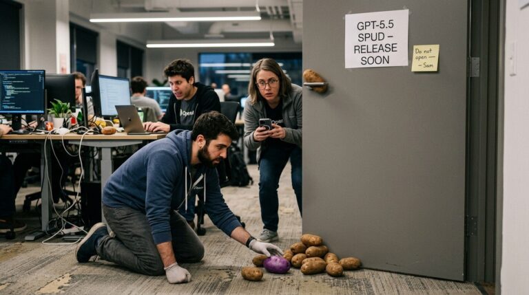 Featured image for openai gotovit k relizu model gpt 5 5 spud ee sluchajno vklyuchili v dostup na poltora chasa