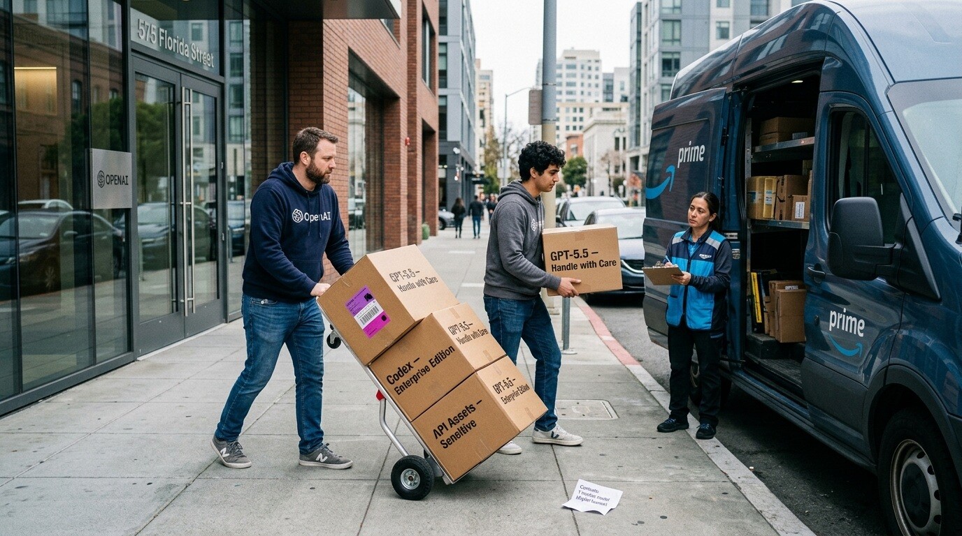 Featured image for openai integriruet model gpt 5 5 i instrument codex v infrastrukturu aws