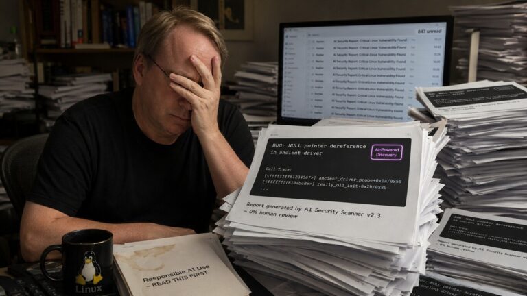 Featured image for linus torvalds prizyvaet razumno ispolzovat ii pri otpravke otchetov ob uyazvimostyah
