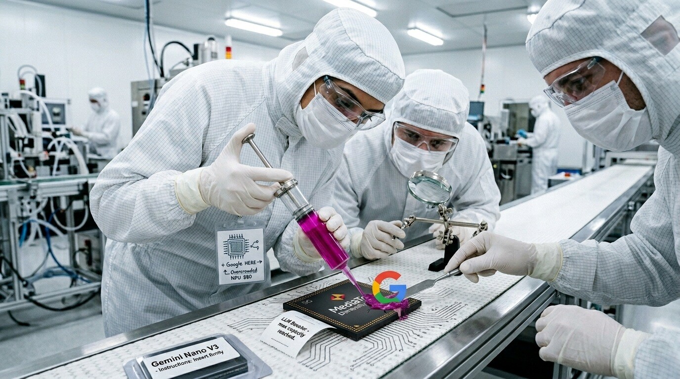 Featured image for mediatek predstavila chip dimensity 8550 kotoryj mozhet lokalno zapuskat gemini nano v3