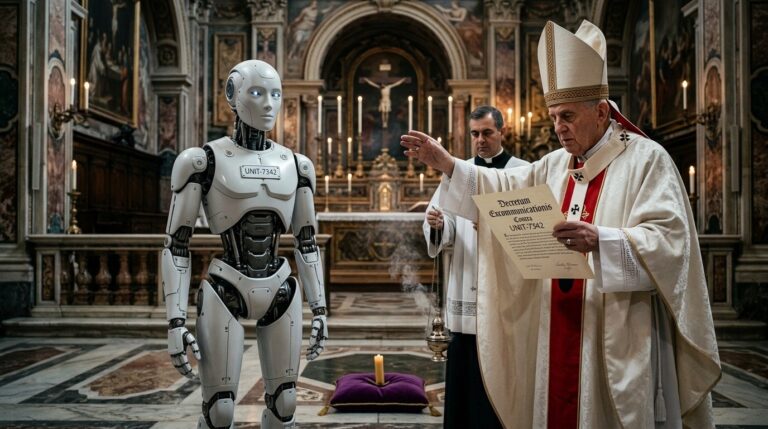Featured image for papa rimskij predupredil chto vnedrenie ii neset riski i nuzhdaetsya v regulirovanii