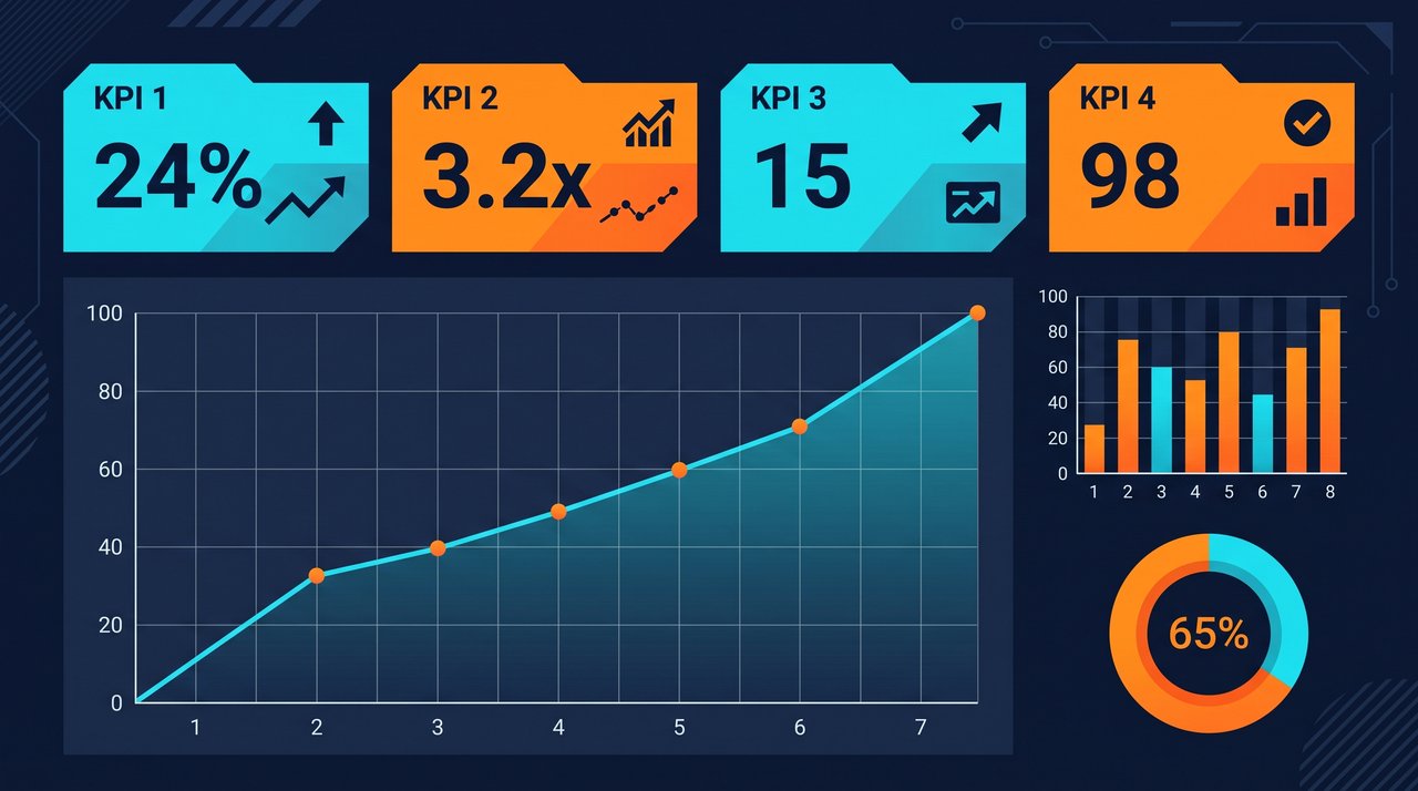 Управленческий дашборд: KPI, графики, воронка