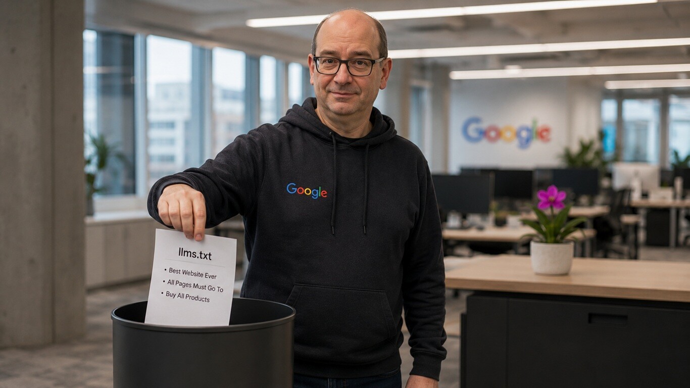 Featured image for ctarshij analitik google schitaet chto llms txt ne pomozhet sajtam popast v ii rekomendatsii
