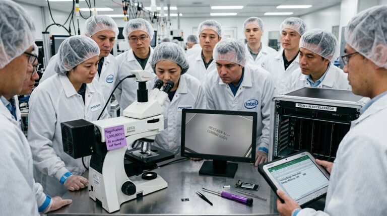 Featured image for foxconn i intel obedinyayut usiliya dlya sozdaniya ii infrastruktury novogo pokoleniya