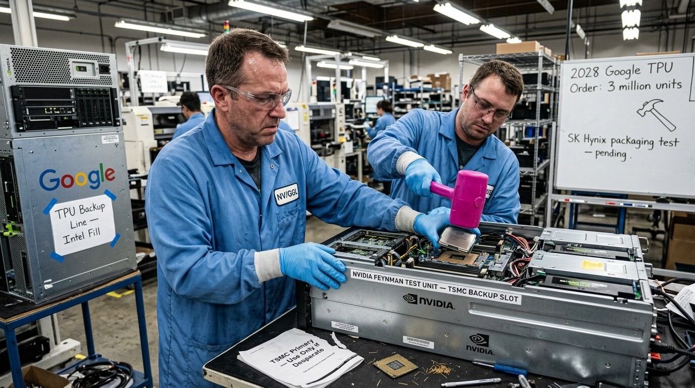 Featured image for intel mozhet stat rezervnoj ploshhadkoj dlya google i nvidia poka u tsmc defitsit moshhnostej