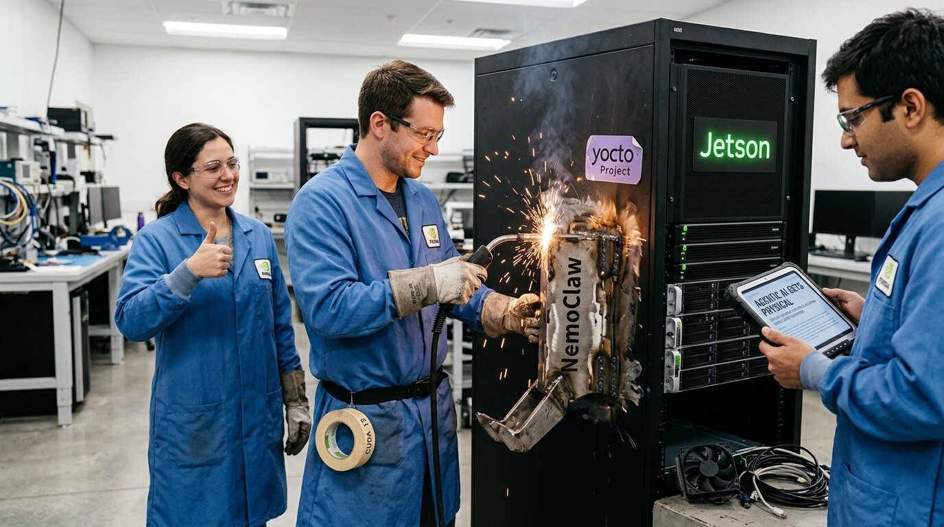 Featured image for nvidia obnovlyaet programmnyj stek jetpack i integriruet nemoclaw v platformu jetson