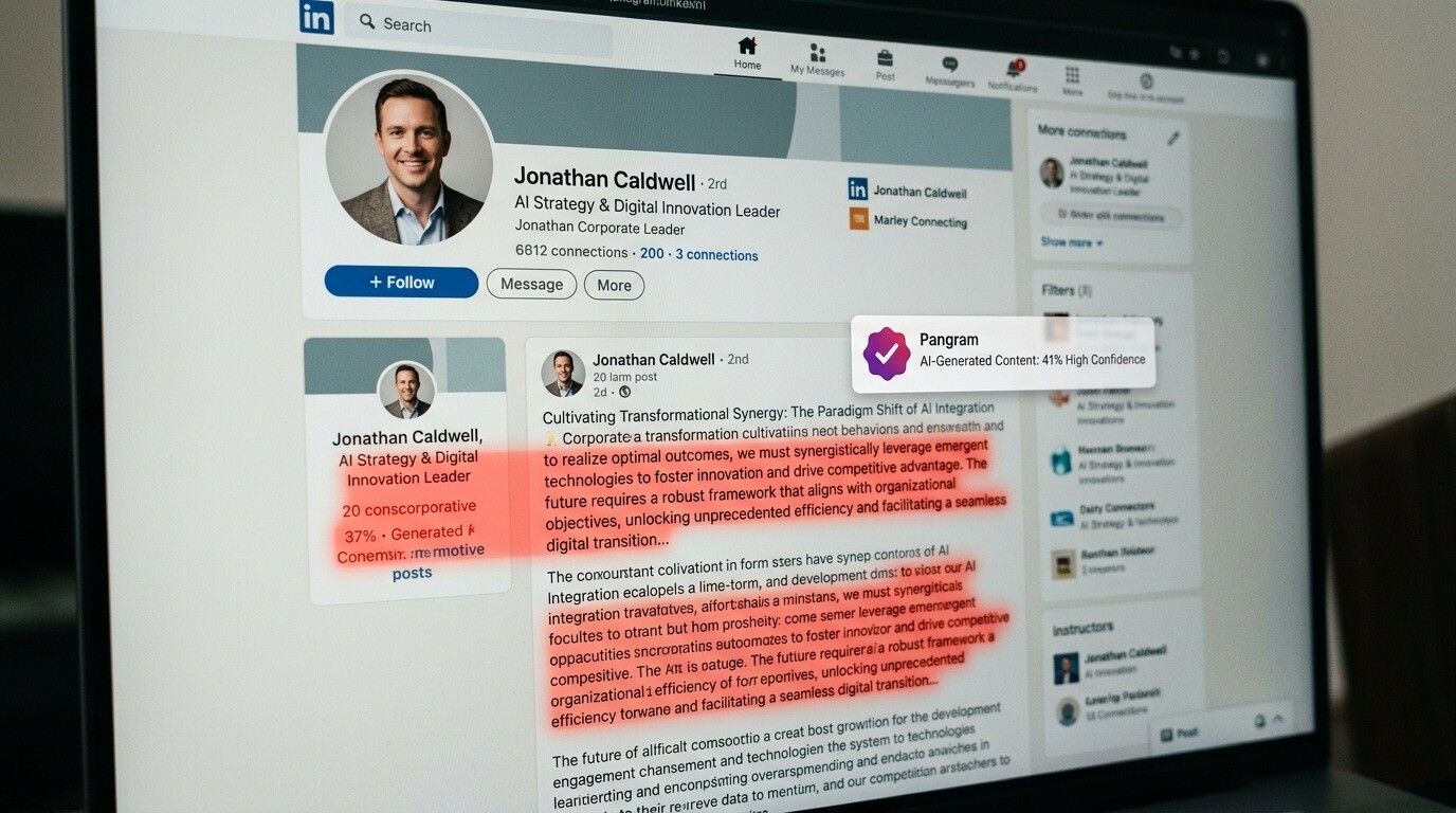 Featured image for bolshe vsego sgenenirovannyh longridov postyat na linkedin tam dolya ii slopa vyshe 40