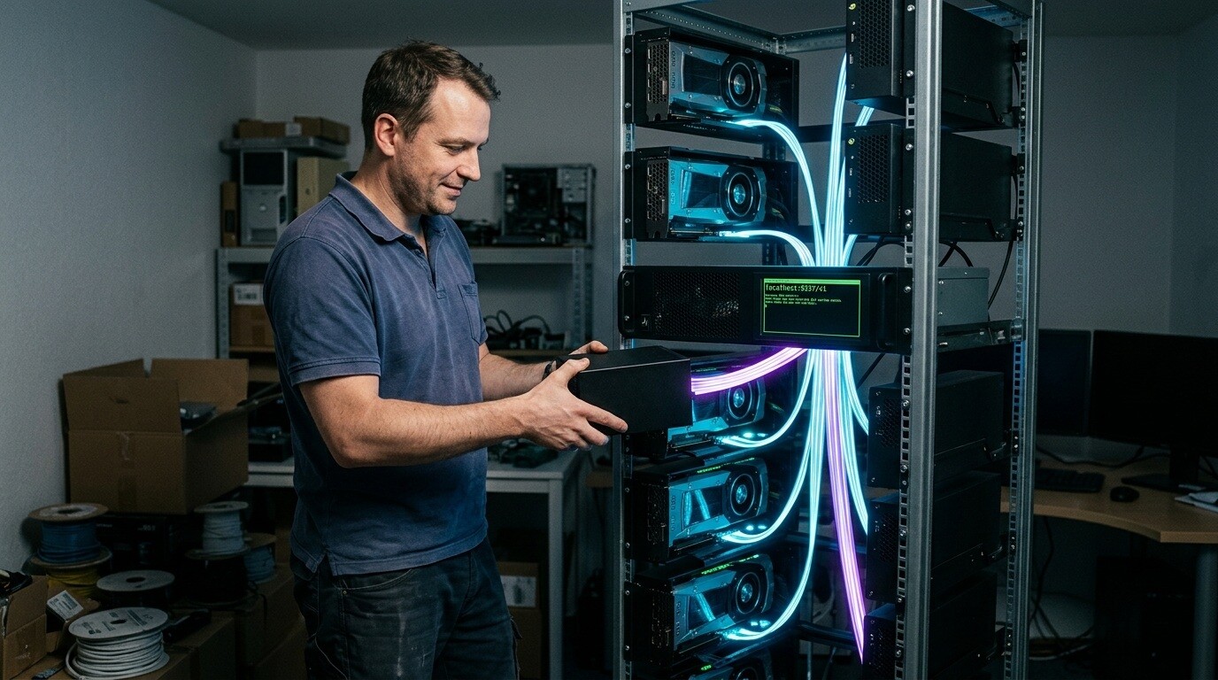 Featured image for proekt mesh llm pozvolyaet integrirovat lokalnye gpu v edinuyu vychislitelnuyu set