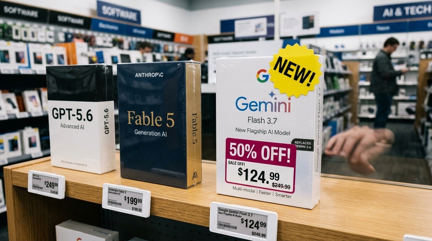 Featured image for google vypustila gemini 3 7 flash so stoimostyu tokenov v 2 raza nizhe proshloj modeli