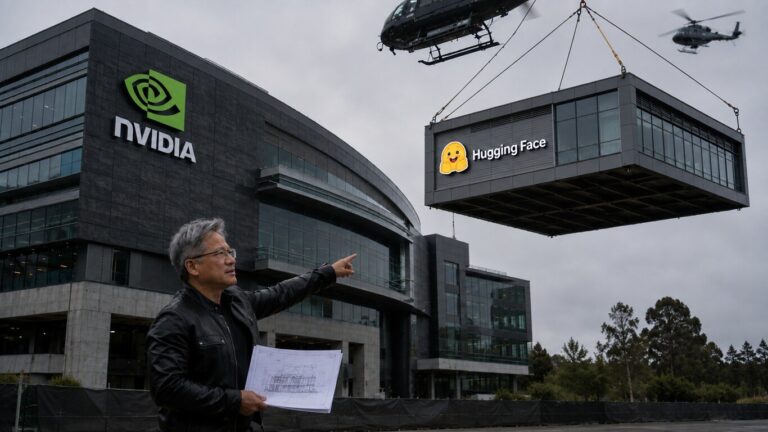 Featured image for nvidia pokupaet platformu hugging face za 12 9 mlrd konets epohi nezavisimogo open source