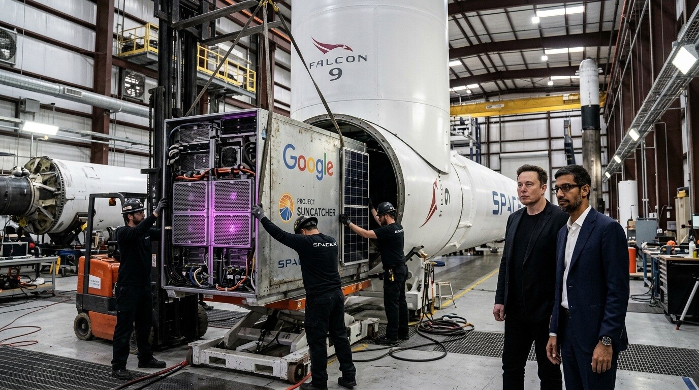 Featured image for proekt google suncatcher 1 oktyabrya zapustit v kosmos sputnik s prototipom data tsentra