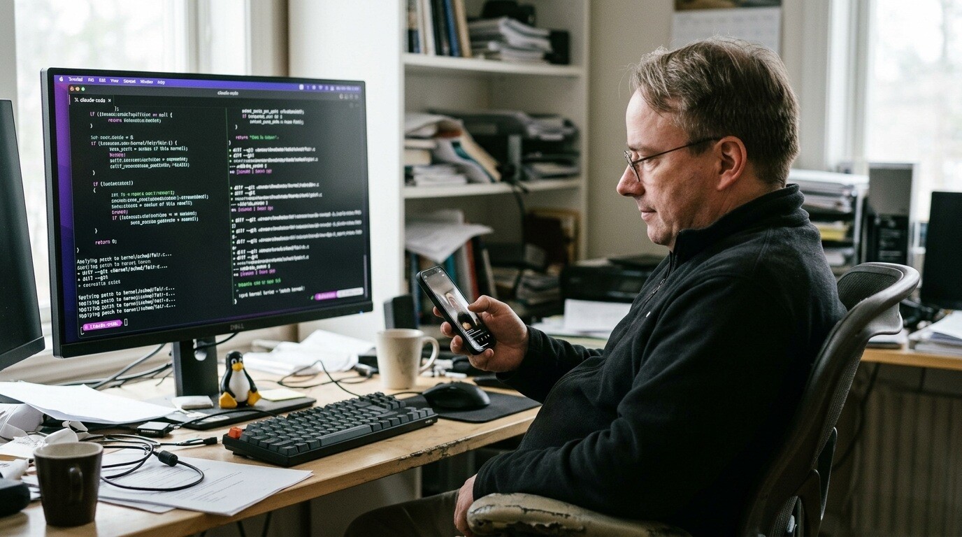 Featured image for linus torvalds opublikoval svoj pervyj patch dlya yadra linux sozdannyj s pomoshhyu ii
