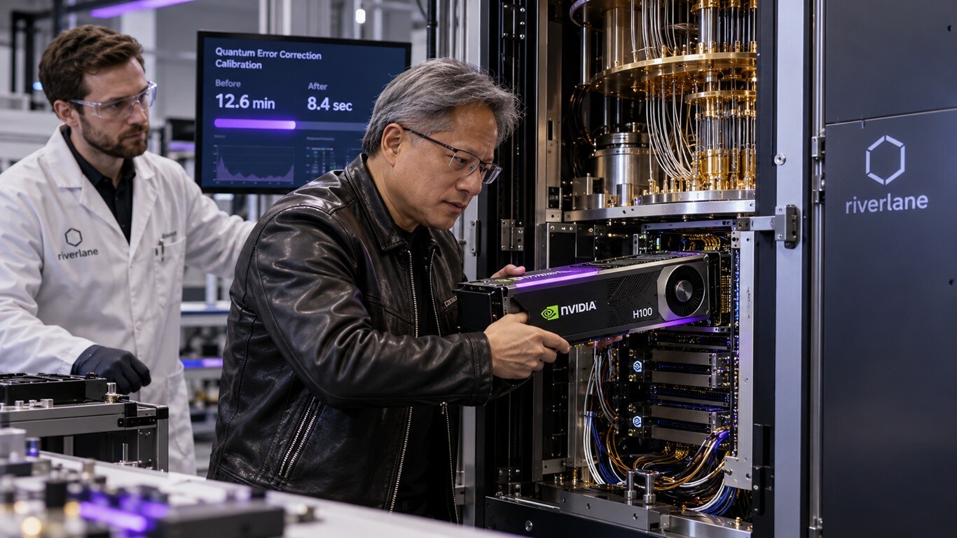 Featured image for nvidia i riverlane uskoryayut kalibrovku kvantovyh kompyuterov s pomoshhyu gpu