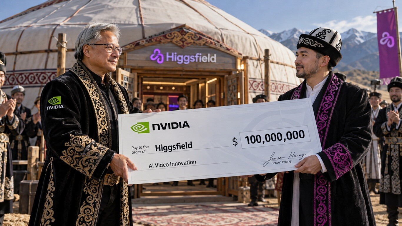 Featured image for nvidia investiruet v startap higgsfield dengi pojdut na infrastrukturu i rasshirenie shtata